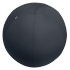 LEITZ Ülőlabda, nehezékkel, 75cm, LEITZ "Ergo Active", sötétszürke