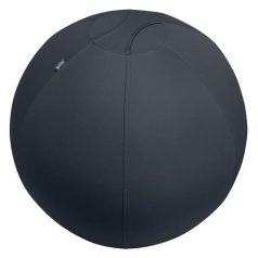   LEITZ Ülőlabda, nehezékkel, 75cm, LEITZ "Ergo Active", sötétszürke