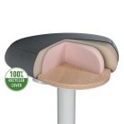 LEITZ Ülőszék, billenő, ergonomikus, LEITZ "Ergo Active", világosszürke
