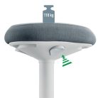 LEITZ Ülőszék, billenő, ergonomikus, LEITZ "Ergo Active", világosszürke