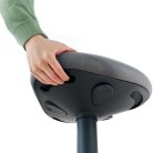 LEITZ Ülőszék, billenő, ergonomikus, LEITZ "Ergo Active", sötétszürke