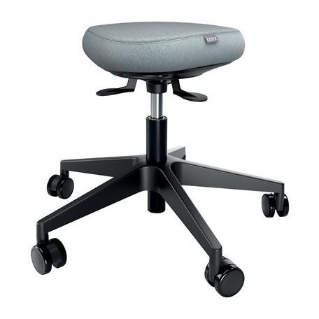 LEITZ Munkaszék, görgős, ergonomikus, LEITZ "Ergo Comfort Active", világosszürke