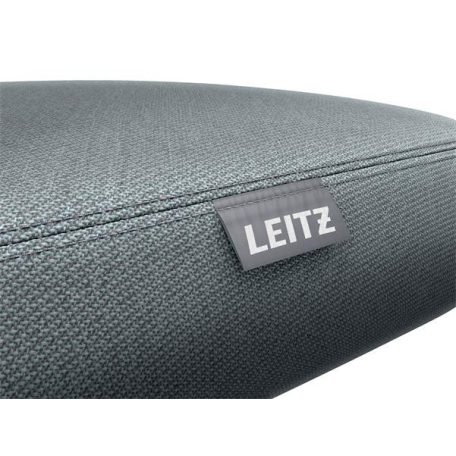 LEITZ Munkaszék, görgős, ergonomikus, LEITZ "Ergo Comfort Active", világosszürke