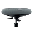 LEITZ Munkaszék, görgős, ergonomikus, LEITZ "Ergo Comfort Active", világosszürke