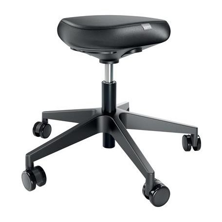 LEITZ Munkaszék, görgős, ergonomikus, LEITZ "Ergo Comfort", sötétszürke