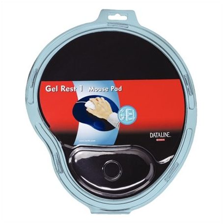 ESSELTE Egéralátét, géltöltésű, ESSELTE "Fashion", fekete