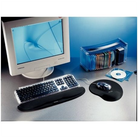 ESSELTE Egéralátét, géltöltésű, ESSELTE "Fashion", kék