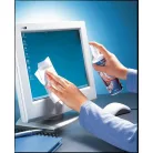 ESSELTE Tisztítófolyadék, képernyőhöz, pumpás, 250 ml, ESSELTE