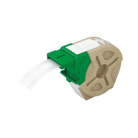 LEITZ Etikett, folyamatos, papír, öntapadó, 12 mm x 22 m, LEITZ "Icon", fehér