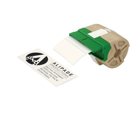 LEITZ Etikett, papír, öntapadó, 36x88 mm, 600 db, LEITZ "Icon", fehér