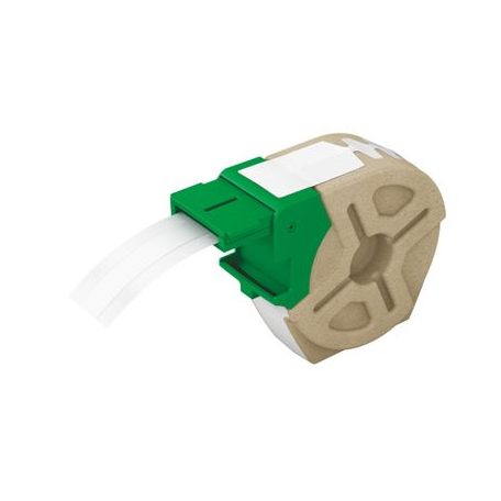 LEITZ Etikett, folyamatos, műanyag, öntapadó, 12 mm x 10 m, LEITZ "Icon", fehér