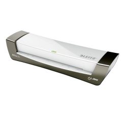   LEITZ Laminálógép, A4, 80-125 mikron, LEITZ "iLam Office", ezüst
