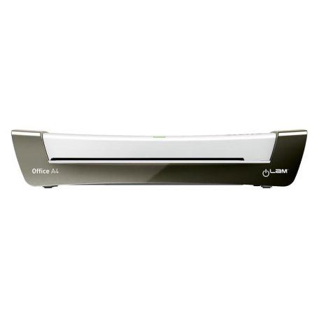 LEITZ Laminálógép, A4, 80-125 mikron, LEITZ "iLam Office", ezüst