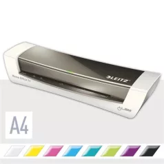   LEITZ Laminálógép, A4, 75-125 mikron, LEITZ "iLam Home Office", szürke