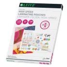 LEITZ Meleglamináló fólia, 125 mikron, A4, fényes, LEITZ "iLam"