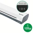 LEITZ Laminálógép, A4, 75-125 mikron, LEITZ "iLam Home", fehér