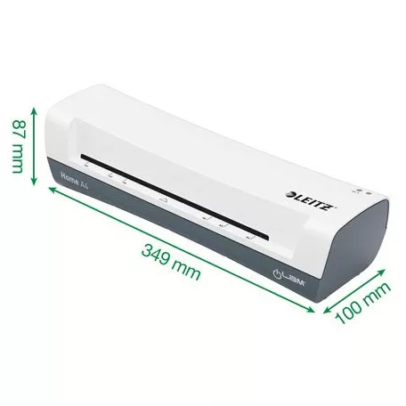 LEITZ Laminálógép, A4, 75-125 mikron, LEITZ "iLam Home", fehér