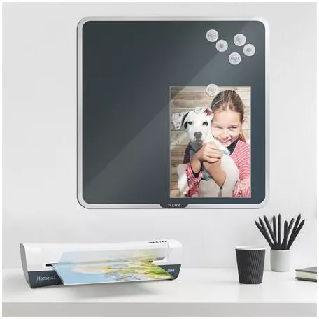 LEITZ Laminálógép, A4, 75-125 mikron, LEITZ "iLam Home", fehér