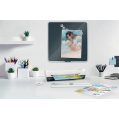   LEITZ Lamináló készlet, A4, 80-125 mikron, LEITZ "iLam Home 4-in-1", fehér