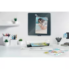   LEITZ Lamináló készlet, A4, 80-125 mikron, LEITZ "iLam Home 4-in-1", fehér