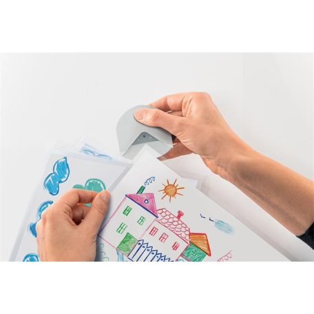 LEITZ Lamináló készlet, A4, 80-125 mikron, LEITZ "iLam Home 4-in-1", fehér