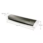 LEITZ Laminálógép, A3, 75-125 mikron, LEITZ "iLam Home Office", szürke