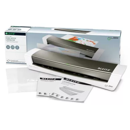 LEITZ Laminálógép, A3, 75-125 mikron, LEITZ "iLam Home Office", szürke