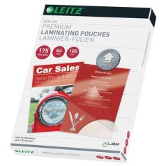   LEITZ Meleglamináló fólia, 170 mikron, A4, fényes, UDT technológiával, LEITZ "iLam"