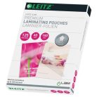 LEITZ Meleglamináló fólia, 125 mikron, A5, fényes, UDT technológiával, LEITZ "iLam"