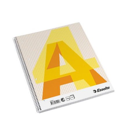 ESSELTE Spirálfüzet, A4, kockás, 70 lap, ESSELTE