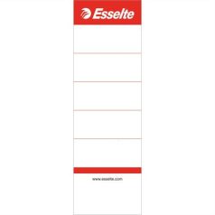   ESSELTE Cserecímke, iratrendezőhöz, kétoldalas, 50x158 mm, ESSELTE, fehér