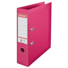   ESSELTE Iratrendező, 75 mm, A4, PP, élvédő sínnel, ESSELTE "Standard", ciklámen