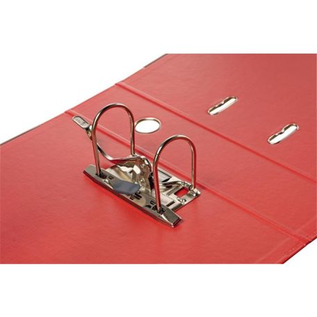 ESSELTE Iratrendező, 75 mm, A4, PP, élvédő sínnel, ESSELTE "Standard", piros