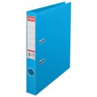 ESSELTE Iratrendező, 50 mm, A4, PP, élvédő sínnel, ESSELTE "Standard", tengerkék