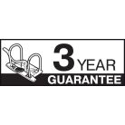 ESSELTE Iratrendező, 50 mm, A4, PP, élvédő sínnel, ESSELTE "Standard", Vivida fekete