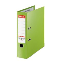   ESSELTE Iratrendező, 80 mm, A4, PP, élvédő sínnel, ESSELTE "Standard Plus", Vivida zöld