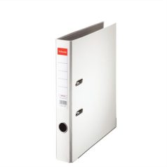   ESSELTE Iratrendező, 50 mm, A4, PP/karton, élvédő sínnel, ESSELTE "Economy", fehér
