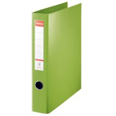   ESSELTE Gyűrűs könyv, 4 gyűrű, D alakú, 60 mm, A4 maxi, PP, ESSELTE "Jumbo Vivida", zöld