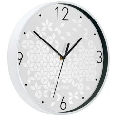 LEITZ Falióra, 29 cm, LEITZ "Wow", fehér