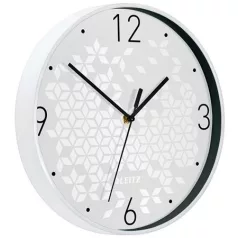 LEITZ Falióra, 29 cm, LEITZ "Wow", fehér