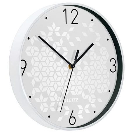 LEITZ Falióra, 29 cm, LEITZ "Wow", fehér