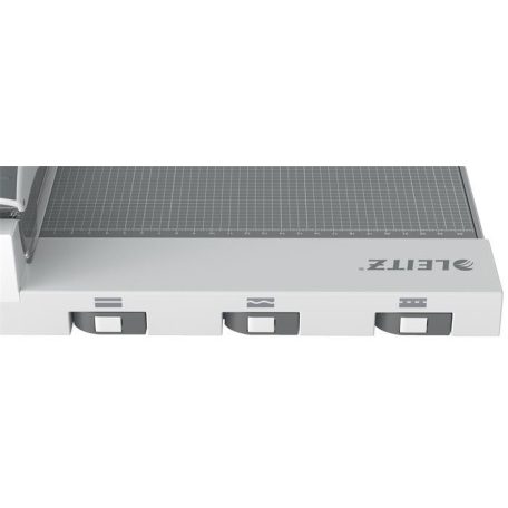 LEITZ Vágógép, görgős, A3, 15 lap, LEITZ "Precision Office"