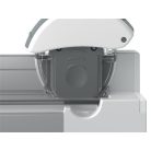LEITZ Vágógép, görgős, A3, 15 lap, LEITZ "Precision Office"