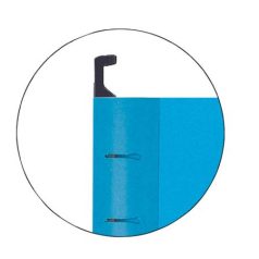   ESSELTE Függőmappa, újrahasznosított karton, A4, ESSELTE "Classic", kék