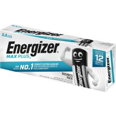   ENERGIZER Elem, AA ceruza, 20 db, ENERGIZER "Max Plus"