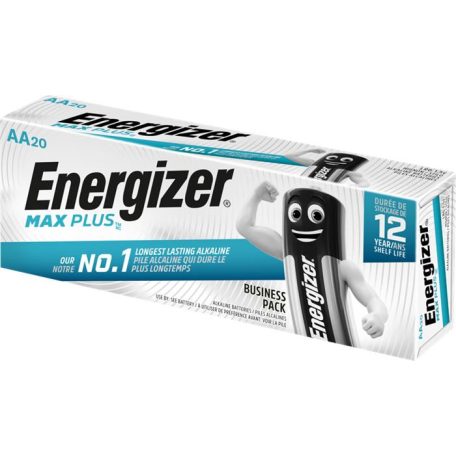 ENERGIZER Elem, AA ceruza, 20 db, ENERGIZER "Max Plus"