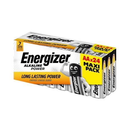 ENERGIZER Elem, AA ceruza, 24 db, ENERGIZER "Alkaline Power"