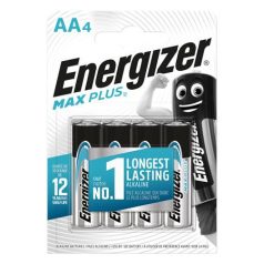   ENERGIZER Elem, AA ceruza, 4 db, ENERGIZER "Max Plus"