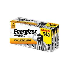   ENERGIZER Elem, AAA mikro, 24 db, ENERGIZER "Alkaline Power"