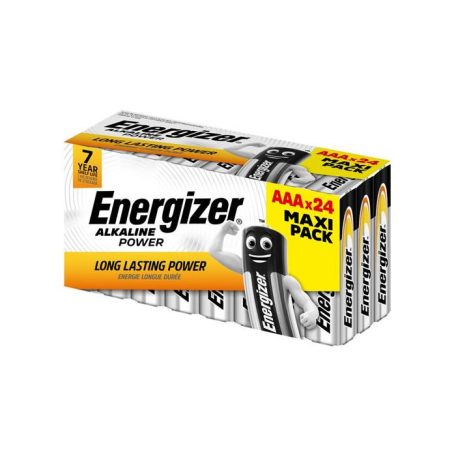 ENERGIZER Elem, AAA mikro, 24 db, ENERGIZER "Alkaline Power"